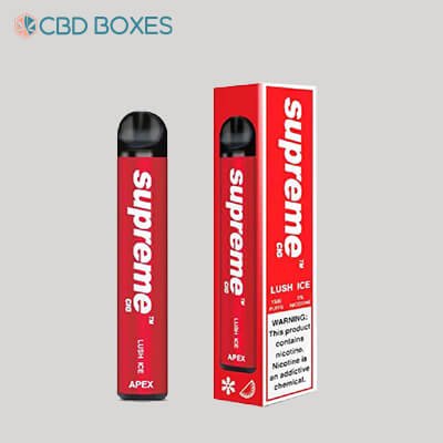 Supreme Vape Cartridge Packaging